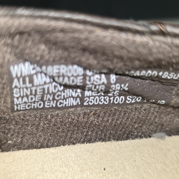 Women's Dark Brown Leather Slip-On Shoes - Picture 4 of 5